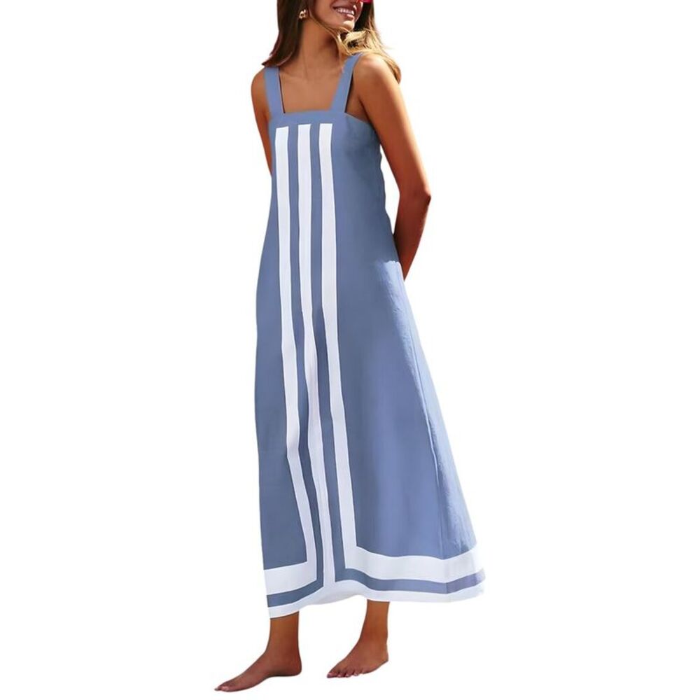Camila Blanco Womens  Maxi Dress